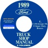 1989 FORD TRUCK REPAIR MANUALS 5 VOLUME SET